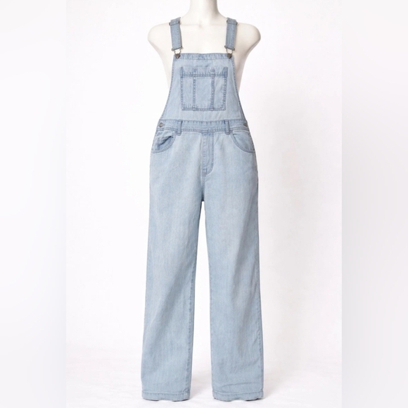 Universal Thread Denim - Universal Thread Light Blue Denim Women's Overalls